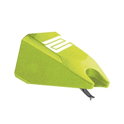 Imagen de Reloop Ersatznadel Green optimizado para vinilos de código tiempo, muy alto voltaje salida, apropiado el rayado