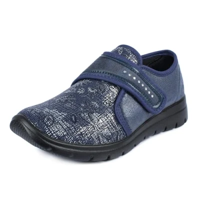 Imagen de Aerosoft Zapato de señora Stretch 19 Ancho confortable, plantilla extraíble, antideslizante (azul 24, numeric_37)