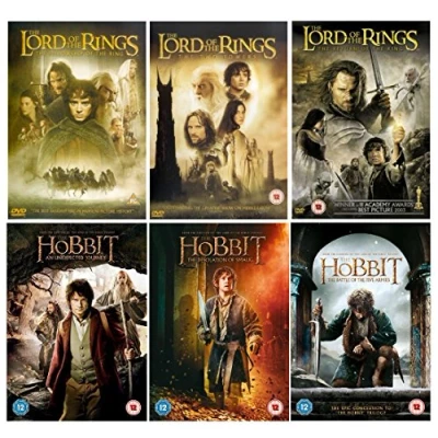 Imagen de Complete The Lord of Rings Trilogy 1 3 + Hobbit movie collection