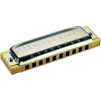 Imagen de Hohner M533016 Armónica en Do Mayor (acero inoxidable), color azul