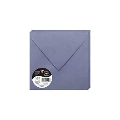Imagen de Clairefontaine 50023 C Pack de 20 sobres 16,50 x 0,10 cm, color Myosotis