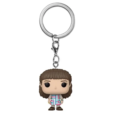 Imagen de Funko Pop! Keychain: Stranger Things Eleven Once Minifigura de Vinilo Coleccionable Llavero Original Relleno Calcetines Idea Regalo Mercancia Oficial TV Fans