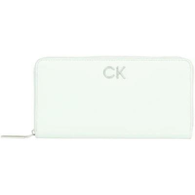 Imagen de Calvin Klein Cartera Mujer Zip Around Wallet Piel sintética, Verde, Talla Única