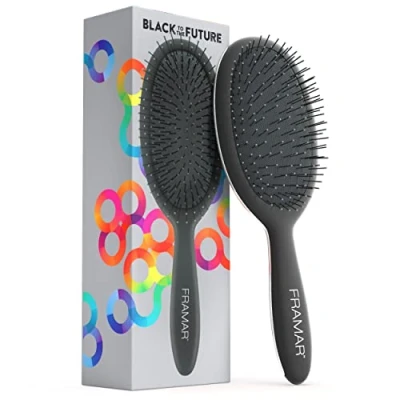 Imagen de Framar Cepillo para Cabello Mojado Desenredante Rizado Mujeres, Desenredar el Cabello, Niñas Rizado, Niños