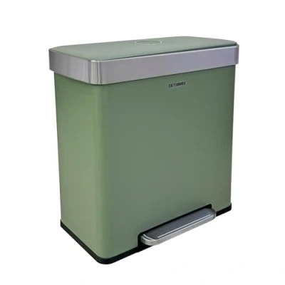Imagen de Cubo de basura con pedal 58x35,5x60 cm CatterHouse Planeta 60L
