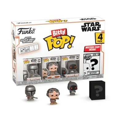 Imagen de Funko Bitty Pop!: Mandalorian The ™, Pop! Kuiil OffWorld Jawa y un Misterio Figura 0.9 Pulgadas (2.2 cm) coleccionables Idea de Regalo