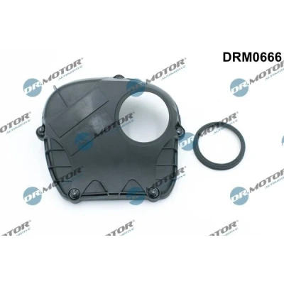Imagen de DR.MOTOR AUTOMOTIVE DRM0666 Tapa de Correa Distribucion AUDI: A4 B8 Avant, Berlina, A3 Hatchback, SEAT: Leon II Exeo ST, Altea