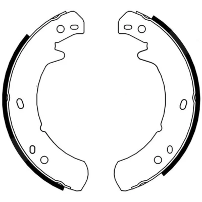 Imagen de ABE CRI003ABE Zapatas de Freno Mano Eje trasero LAND ROVER: Defender Pick up, SUV, Range Rover 1