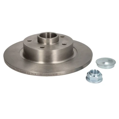 Imagen de DELPHI BG9132RS Disco de freno 274 11 5 macizo aceitado sin procesar con cojinete rueda, anillo sensor ABS RENAULT: SCENIC 3, GRAND 3