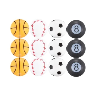 Imagen de JOOLA Juego de Pelotas Tenis Mesa en diseño Deportivo 40 mm, 3 Estrellas, Calidad Entrenamiento, Rebote Uniforme, Colorido,