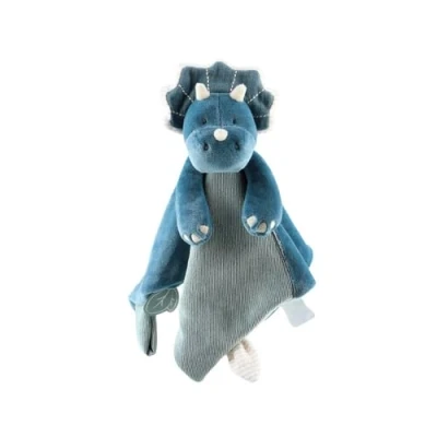 Imagen de Noukie&#039;s Doudou Niño Peluche de Terciopelo Ops Le Triceratotops Multifuncional Azul 1 Unidad
