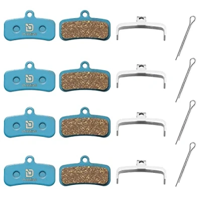 Imagen de Dymoece 4 pares de pastillas freno para bicicleta Shimano D03S D02S Saint BR M810 M820 Deore XT M8020 M8120 ZEE M640 XTR M9120 Tektro HD E725 M735 M745 M750 TRP SL