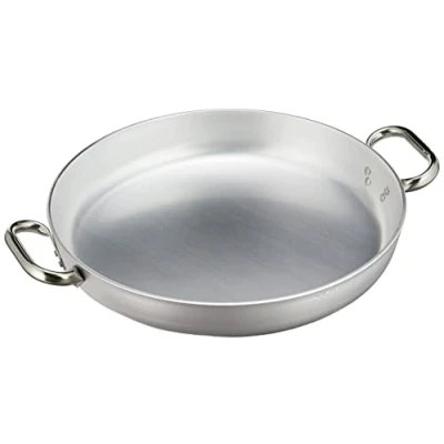 Imagen de Pentole Agnelli ALMR110332 Sartén radiante, aluminio profesional 5 mm, 45 cm