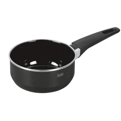 Imagen de Silit Modesto Line Silargan Cacerola pequeña (16 cm, sin tapa, 1,3 L, apta para inducción), color negro