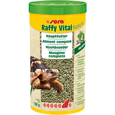Imagen de Sera Raffy Vital Nature Alimento Compuesto para Tortugas, 190 g