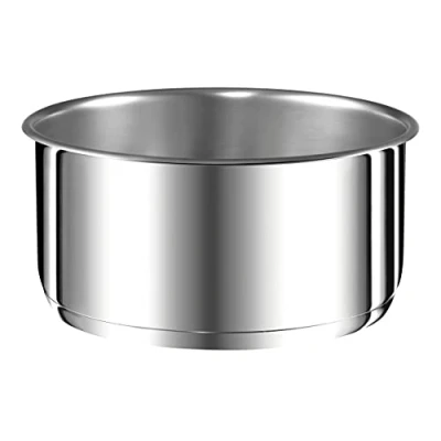 Imagen de Tefal Ingenio Preference Cacerola apilable, acero inoxidable, inducción, versatilidad, ahorro de espacio L8981604