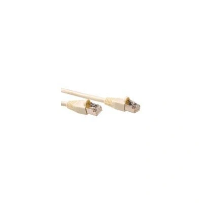 Imagen de Intronics Cat5e S ftp Patchcable Ivory With Bootscat5e Boots