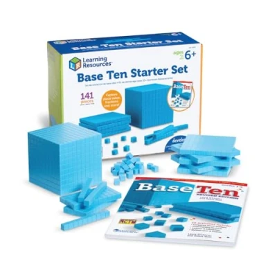 Imagen de Learning Resources Set de base diez con ranuras para principiantes