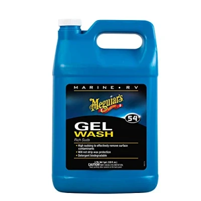 Imagen de Meguiar&#039;s Marine RV 54 Boat Gel Wash M5401 3.79L Rich Suds champú marino