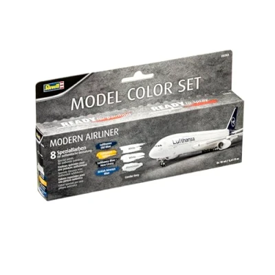 Imagen de Revell 36203 Model Color Modern Airliner 8 Pinturas acrílicas de 17 ml