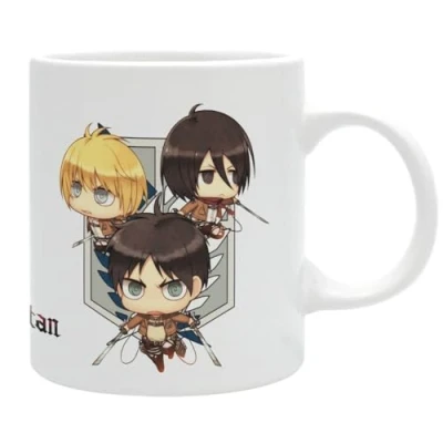 Imagen de GB Eye LTD, Attack On Titan Season 2, Chibi Trio, Taza