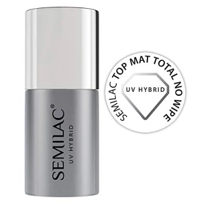 Imagen de Esmalte Semilac top mate total sin wipe