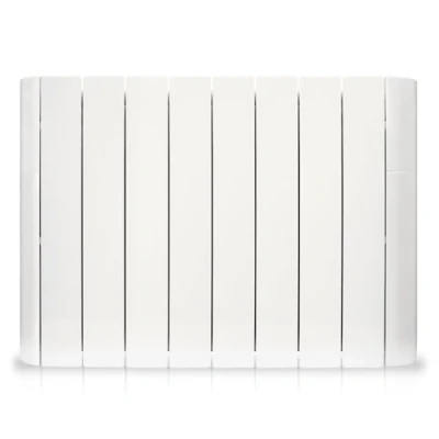 Imagen de HJM Emisor Térmico Cerámico Bajo Consumo MARNE 2000, Programación 24/7, Funciones Ahorro, Turbo Programable, 2000W, Blanco