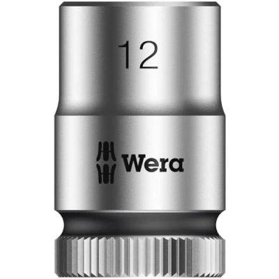Imagen de WERA 05003557001 8790 HMB Zyklop Nuss 12,0 Llave de vaso con arrastre 3/8&quot;