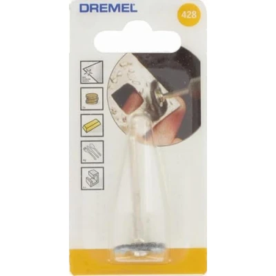 Imagen de Dremel 428 Juego de accesorios cepillos acero al carbono, 2 (19 mm) para limpiar y eliminar el óxido los materiales metálicos