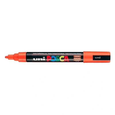Imagen de Uni Ball 833319 Marcador, 1.8 2.5 mm, color naranja
