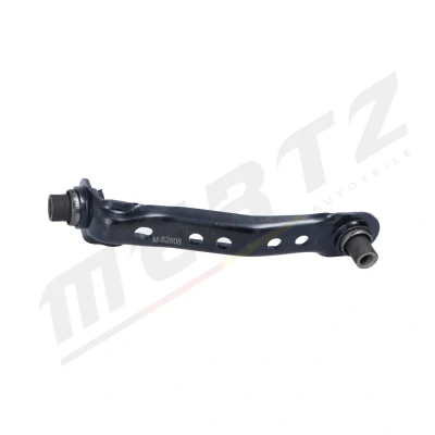 Imagen de MERTZ M S2605 Barra oscilante, suspensión de ruedas Eje delantero, izquierda Brazo oscilante transversal Aluminio NISSAN: Note I, MICRA 3
