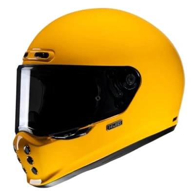 Imagen de HJC, Casco Moto Integral V10 Solid Deep Yellow, XS