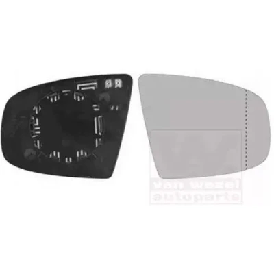 Imagen de VAN WEZEL 0687838 Cristal de Espejo derecha BMW: X5, X6