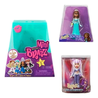 Imagen de Bratz Miniverse Mini MGA Serie 3 Y2K Nostalgia 2 Cada Paquete Embalaje Ciego Que Sirve de Expositor Figuras Coleccionables para Niños y Coleccionistas +6 Años
