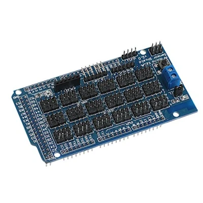 Imagen de Gazechimp Sensor Shield V1,0 Placa de Desarrollo Expansión Accesorios para Arduino MEGA 2560