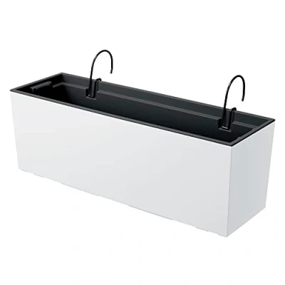 Imagen de Maceta URBI CASE W , dimensiones (mm) 580x180x195, color Blanco