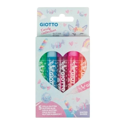 Imagen de Set De 5 Cola Glitter Glues Candy Collection