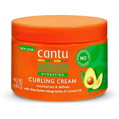 Imagen de CANTU Crema para Rizos con Aguacate Hidratación Profunda Definición de Sin Sulfatos 354.88 ml Hidrata el cabello rizado.