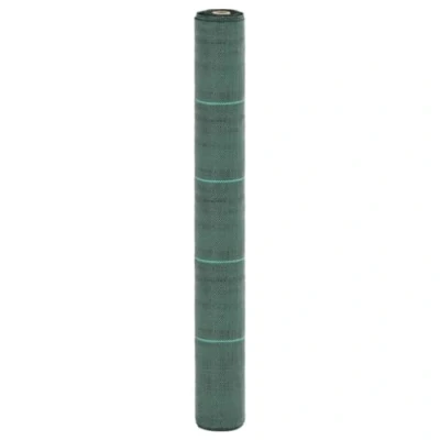 Imagen de vidaXL Membrana de malezas PP Verde 1x100 m, Tela contra Malas Hierbas, Control malezas, Telas para Hierbas