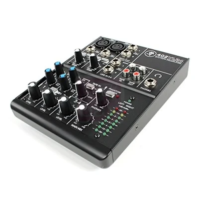 Imagen de MACKIE 402VLZ4 mezclador analógico compacto de 4 canales con los legendarios previos micro Onyx