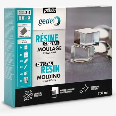 Imagen de Pebeo Gédéo Resina Cristal (750 ml), Transparente