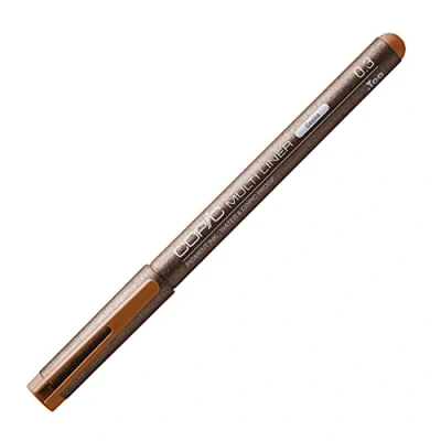 Imagen de Copic Multiliner 0.3 mm, Sepia, Rotulador Fino con Punta Fina y Tinta pigmentada Resistente al Agua