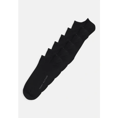Imagen de Tommy Hilfiger MEN Sneaker ECOM 6 PACK Calcetines, Hombre, Talla: 39 42, Black