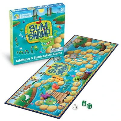 Imagen de Learning Resources Juego de sumas y restas Sum Swamp