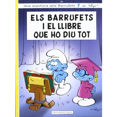 Imagen de Barrufets I El Llibre Que Ho Diu Tot: 26 (Les aventures dels Barrufets)