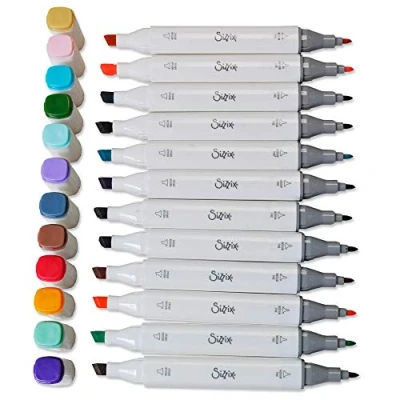 Imagen de Sizzix 664890 Framelits Juego de Troqueles (2 Unidades) Cutting Dies, Multicolor, Talla única