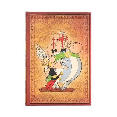 Imagen de Asterix &amp; Obelix (The Adventures of Asterix) Midi Unlined Hardback Journal (Elastic Band Closure)