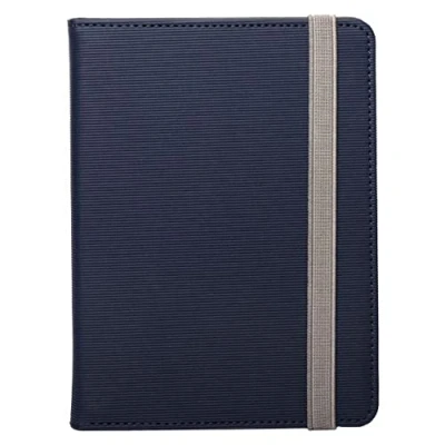Imagen de Funda eBook Silver HT, Para 6&quot;, Universal, Cierre de seguridad, Wave, Azul oscuro