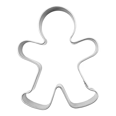 Imagen de BekkiB cortador de galletas &quot;hombre jengibre/niño&quot; aprox. 6,3 cm, acero inoxidable para hornear y galletas, apto lavavajillas 86