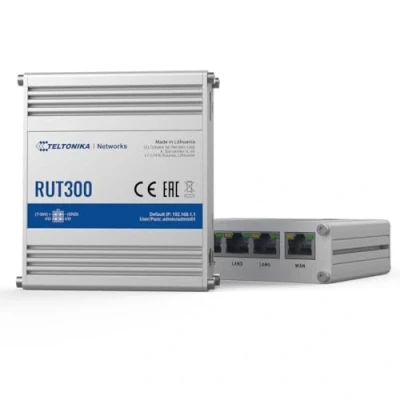 Imagen de Router Industrial TELTONIKA RUT300 5X RJ45 100MB / S